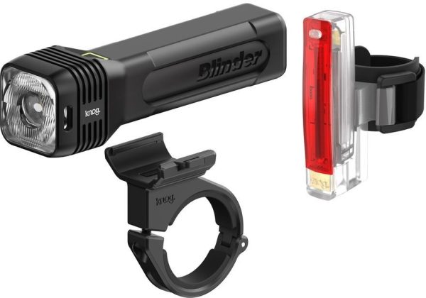 9328389032568 Knog Blinder 80 + Plus Twinpack Akku Beleuchtungsset StVZO